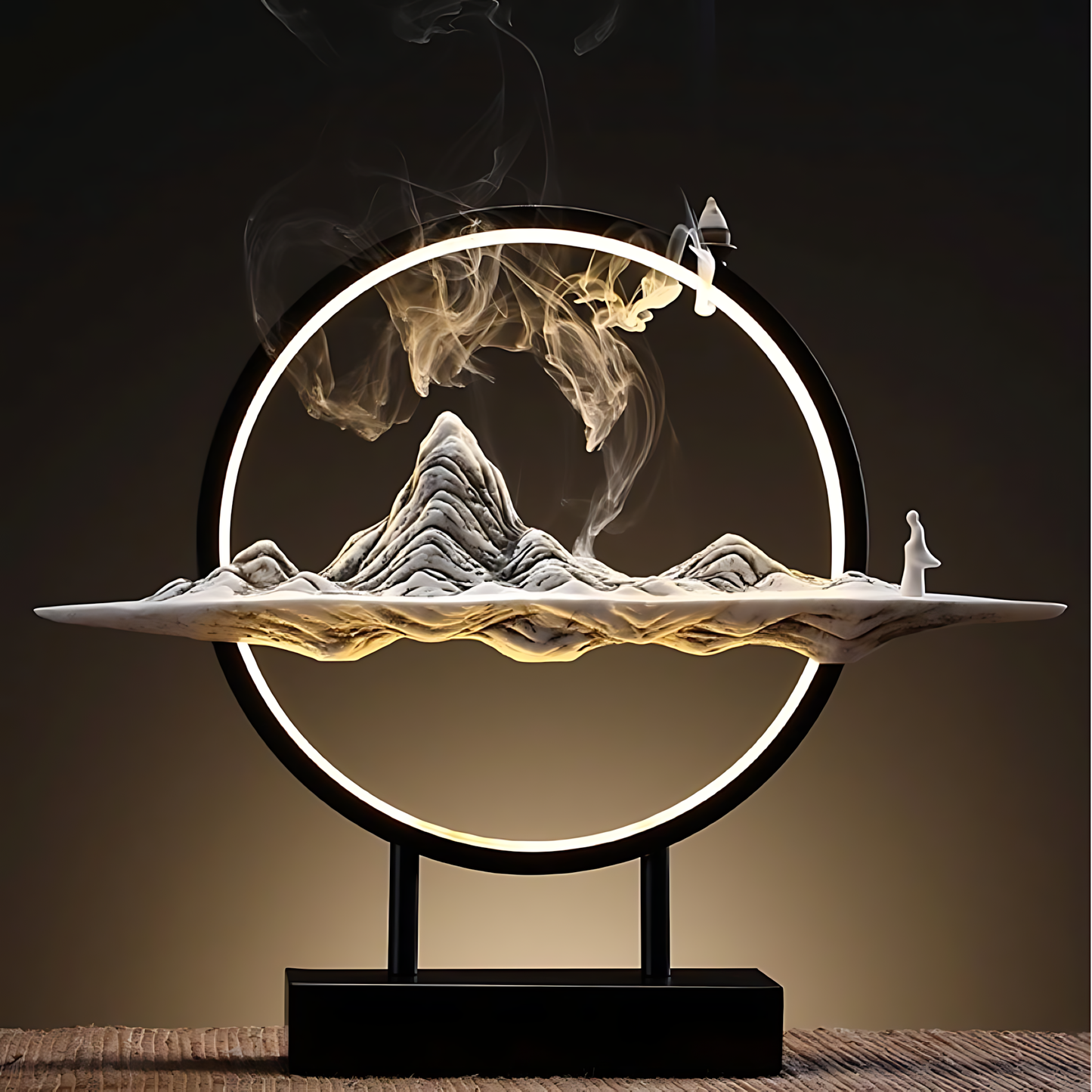 The Mountain Incense Burner Table Lamp